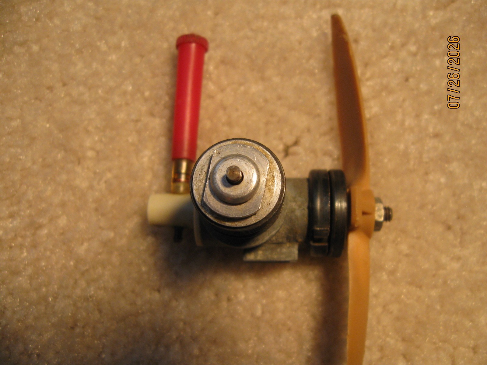 TESTORS .049 "PIPE BOMB" GLOW MODEL AIRPLANE ENGINE