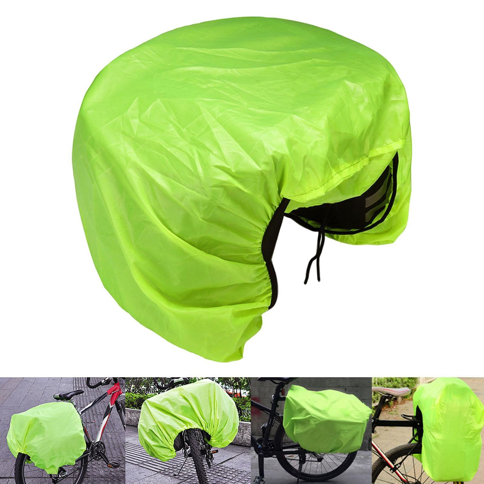 Bike Rear Rack Bag Rain Cover Waterproof Portable for Pannier Bag Trunk Bag