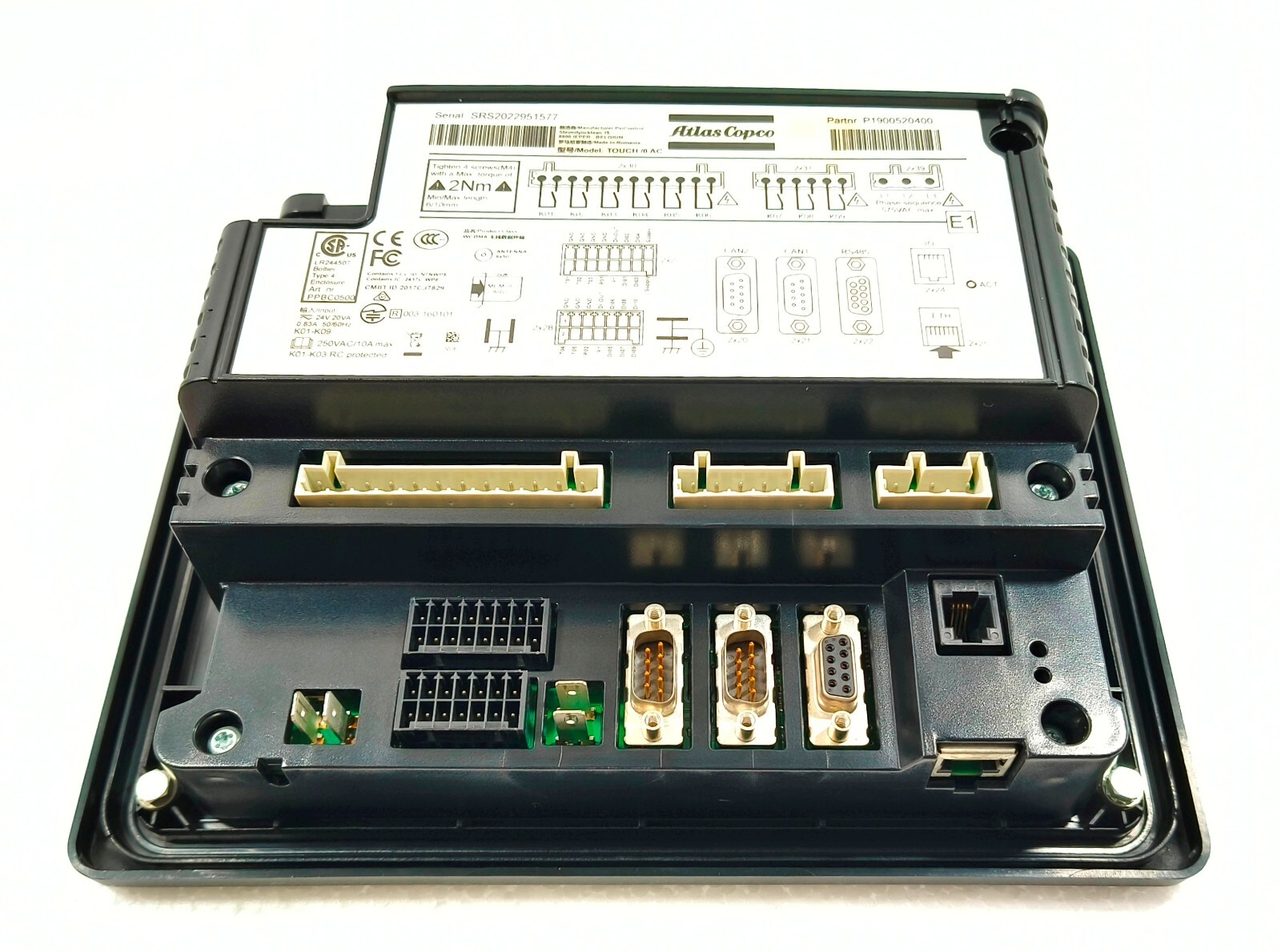 ATLAS COPCO MK5S TOUCH DISPLAY CONTROLLER P1900520400