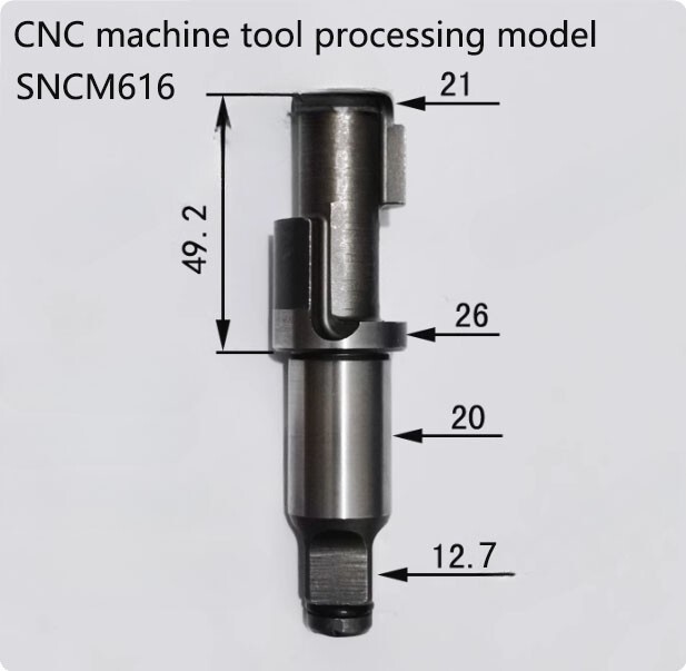 1/2′′ Small Wind Cannon Strike Shaft For Machine Tool Processing