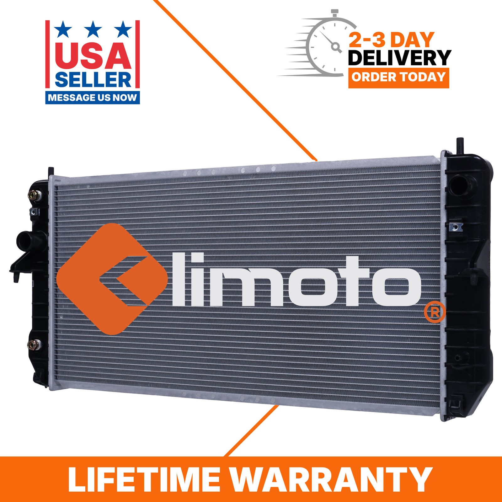 Klimoto Radiator for Cadillac Seville 1998-2000 4.6L V8 STS SLS for GM3010152