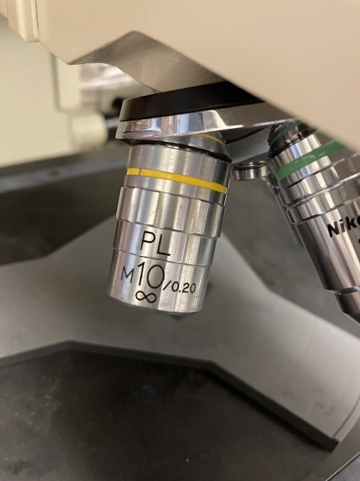 Technical Instruments Com. wafer Microscope with Nikon Objectives