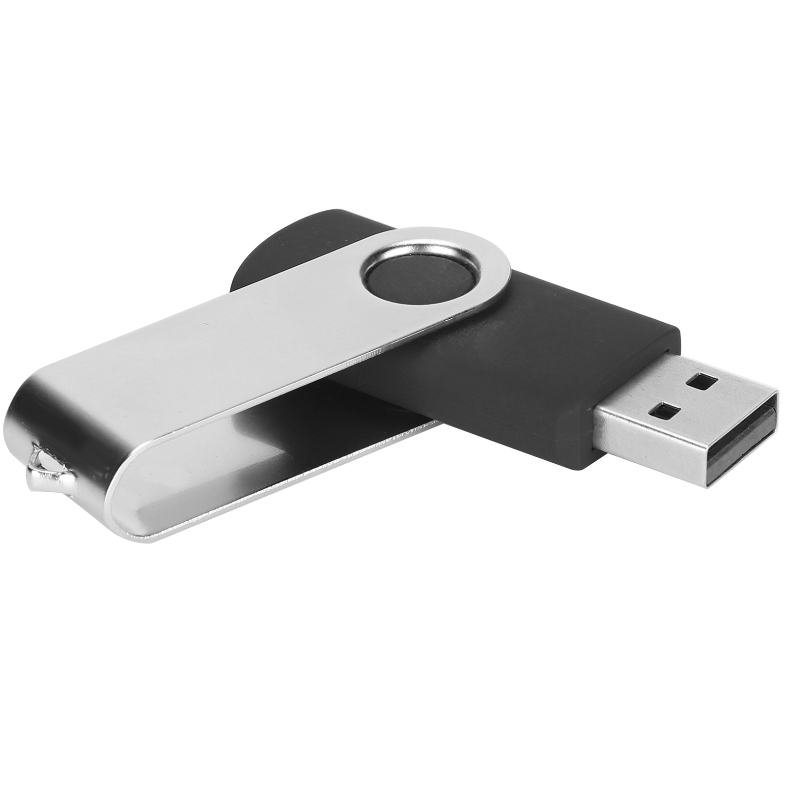 USB Flash Drive Candy Black Rotatable Portable Storage For PC T