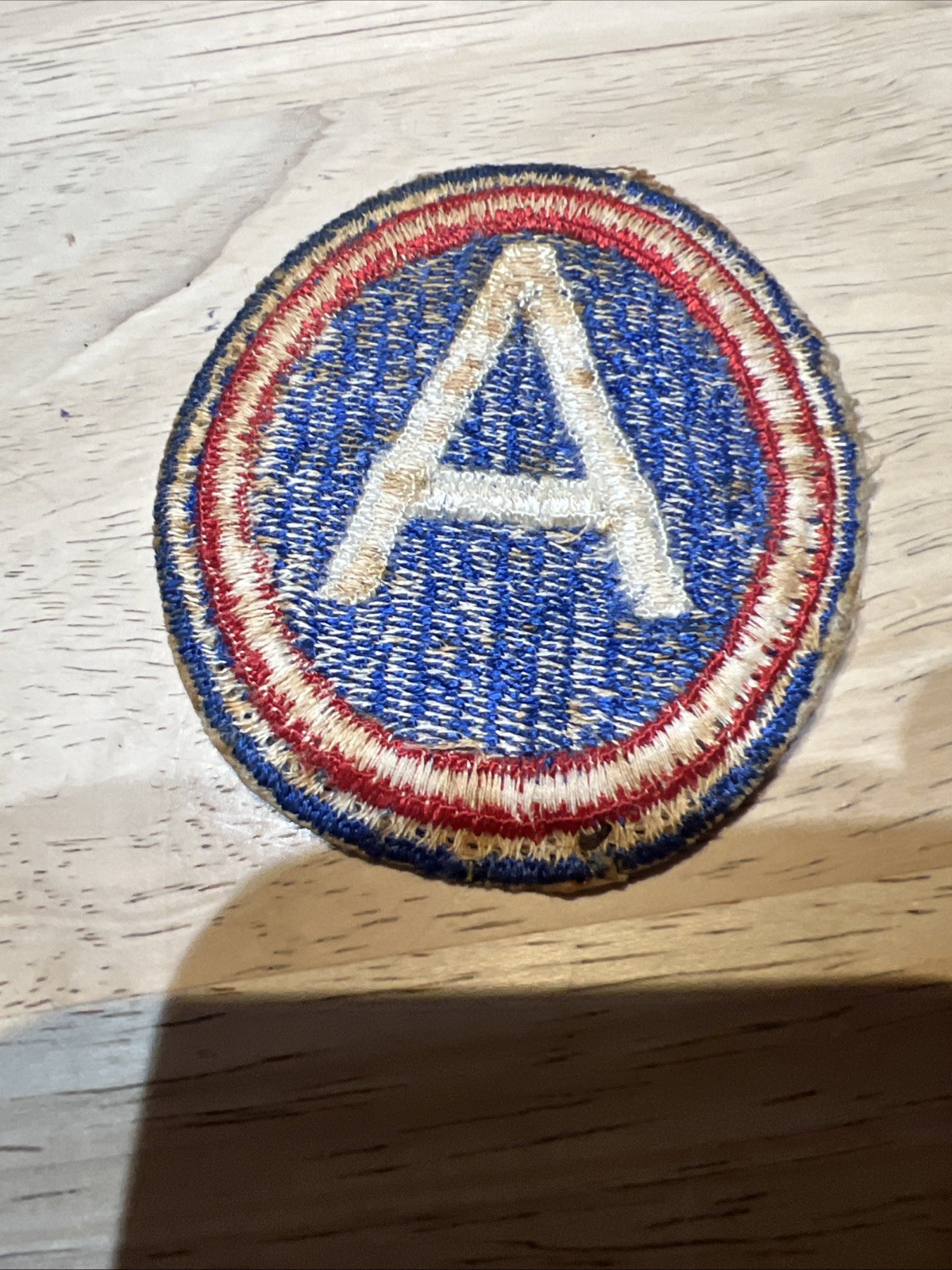 Original WW2 Era US 3rd Army Uniform Sleeve Shoulder Patch Uniform