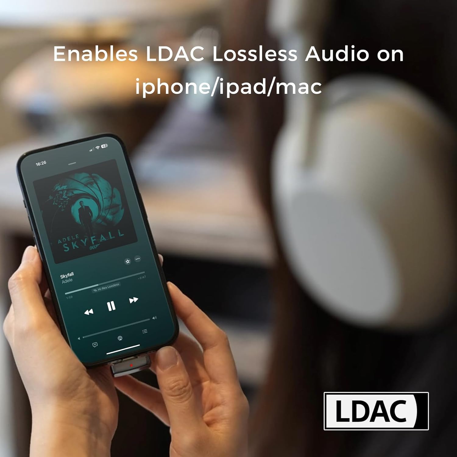 Questyle QCC Dongle Pro USB-C Bluetooth 5.4 Audio Adapter LDAC aptX Lossless