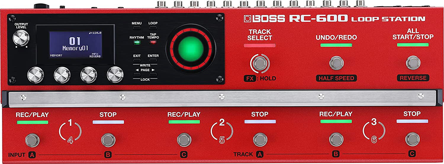 Boss RC-600 Loop Station w/ Power Supply