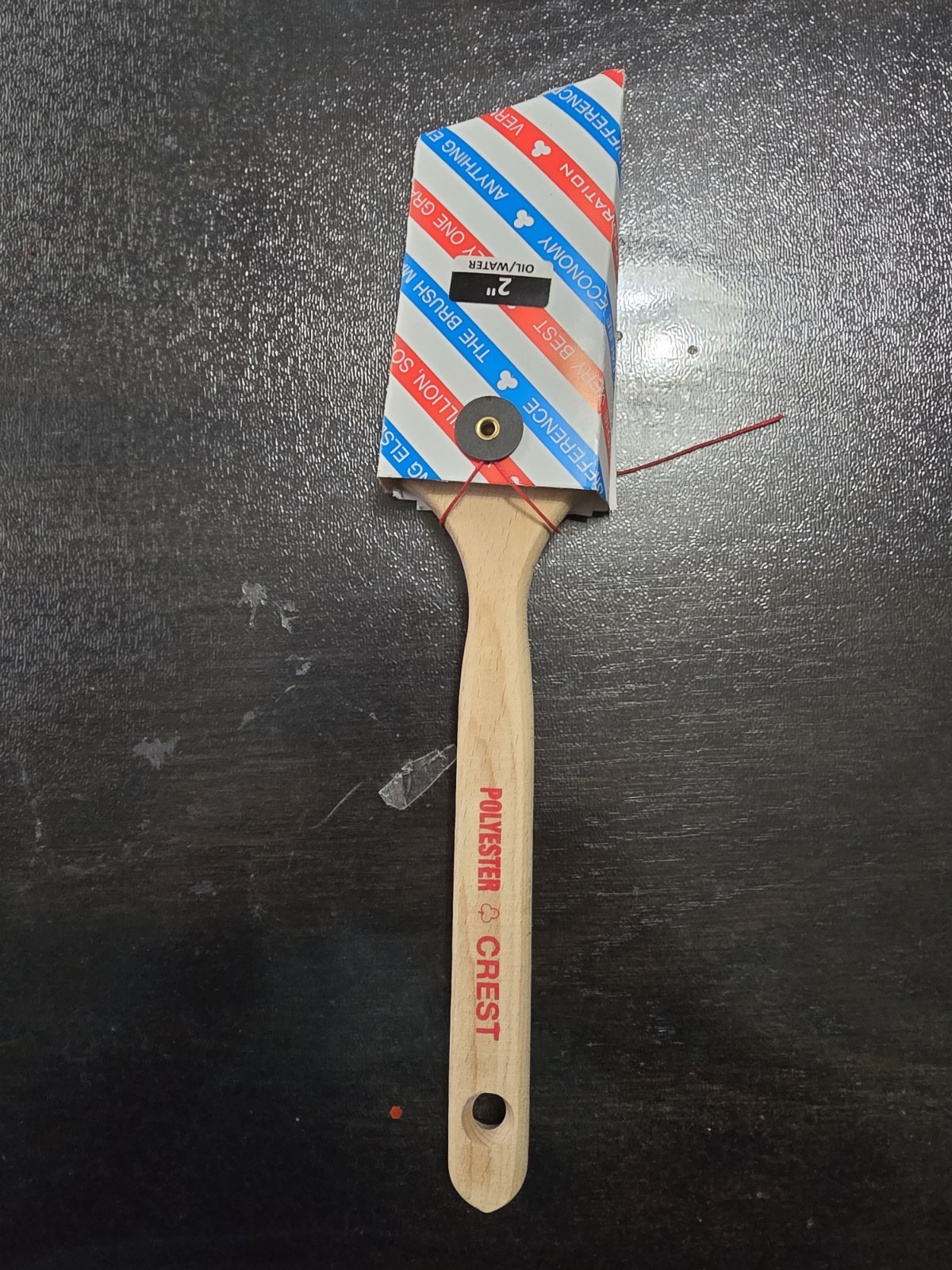2 Inch Angle Ox Hair Crest Paintbrush Corporation Of America. Rare!!!