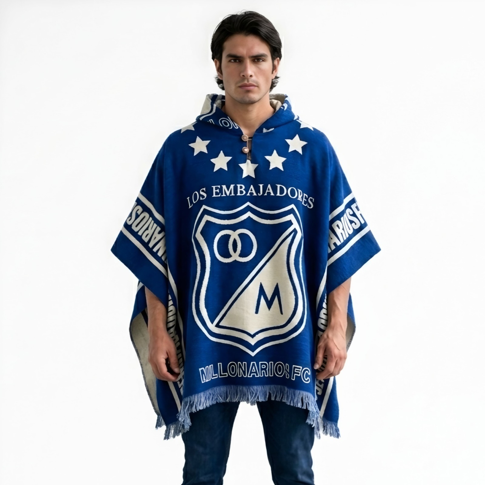 Fits Thermal poncho ruana for adults with Millos design