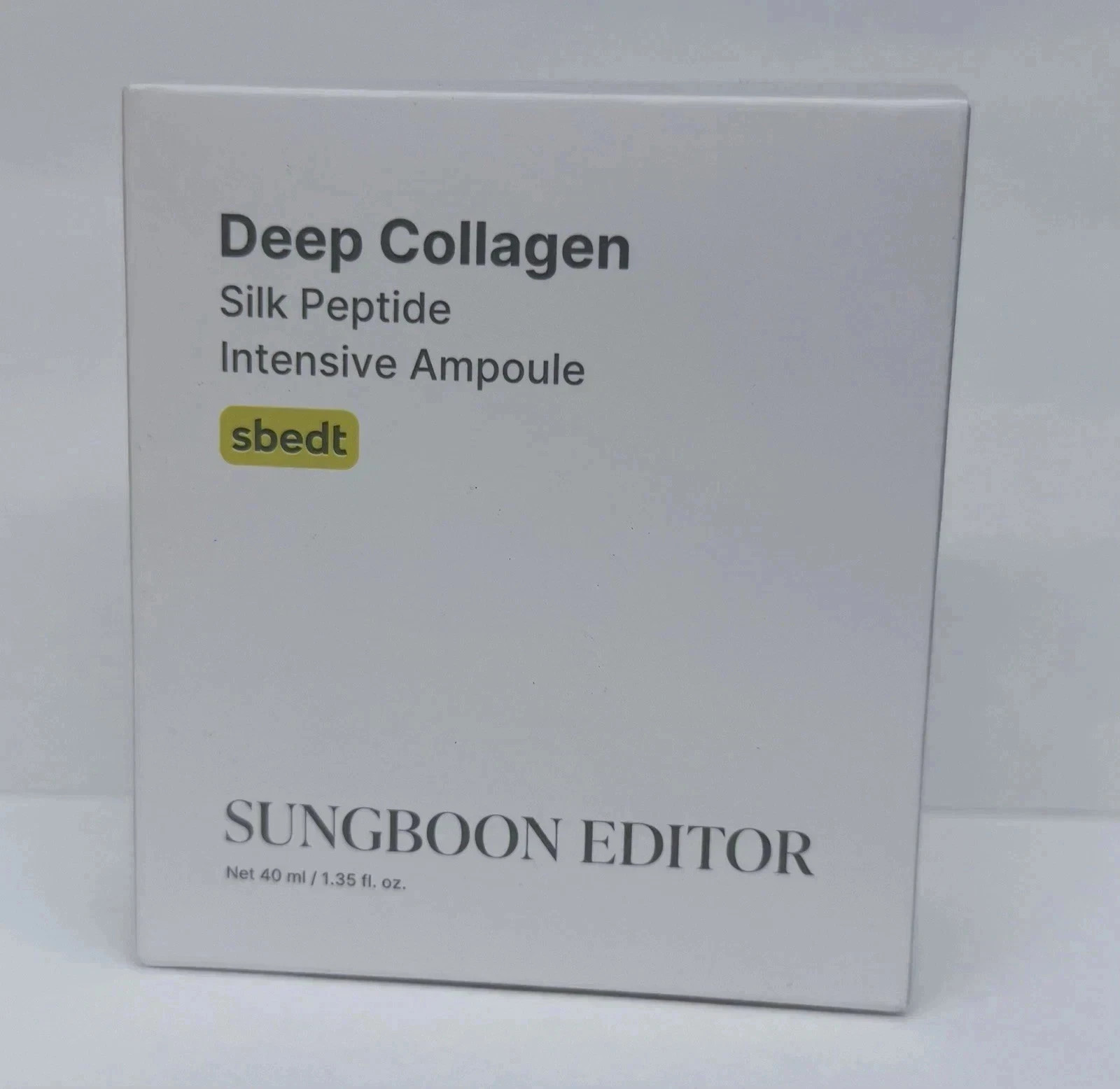 SUNGBOON EDITOR Deep Collagen Silk Peptide Intensive Ampoule (30ml)