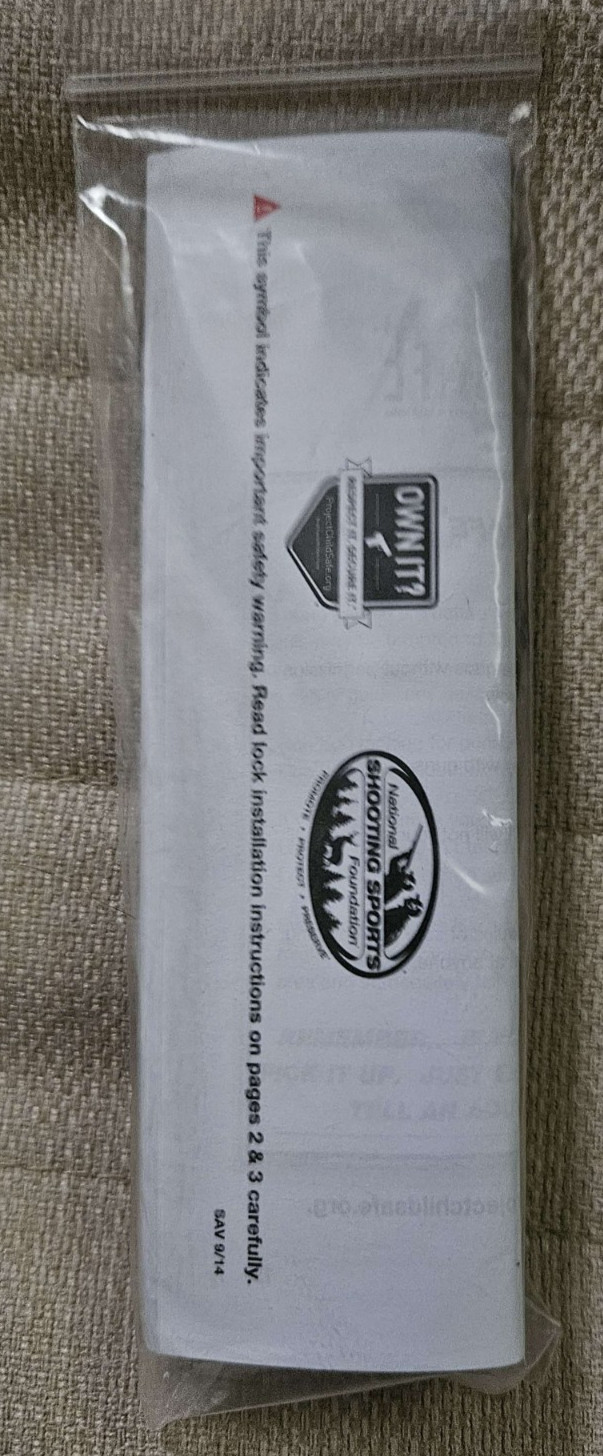 Ruger Cable Safety Lock for Firearms