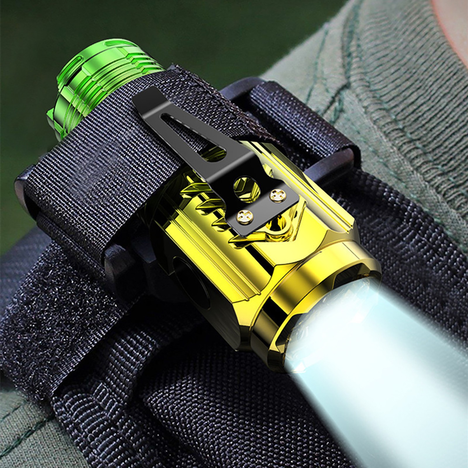 Portable Bright Flashlight 3* 3030LED Lamp Beads Super Bright Flashlight