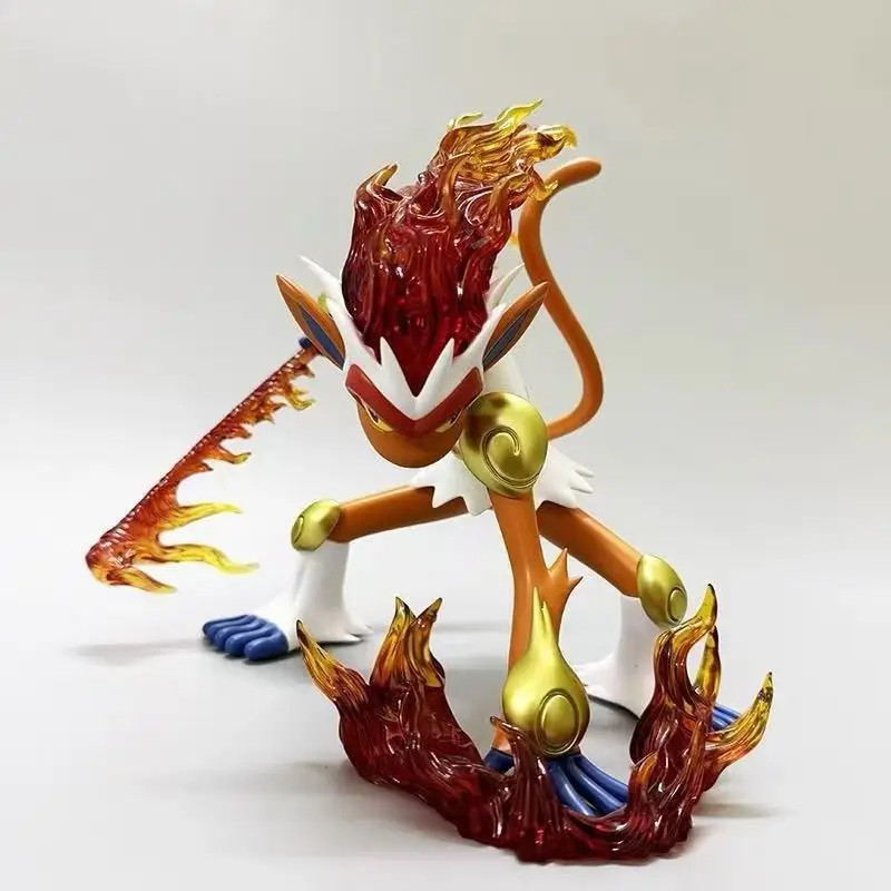Pokémon Infernape Evolution Set Figure Anime Collectible Desktop Display Toy