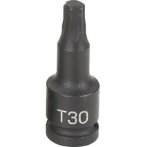 Grey Pneumatic 930T 1/4" Drive x T30 Internal Star Impact Driver