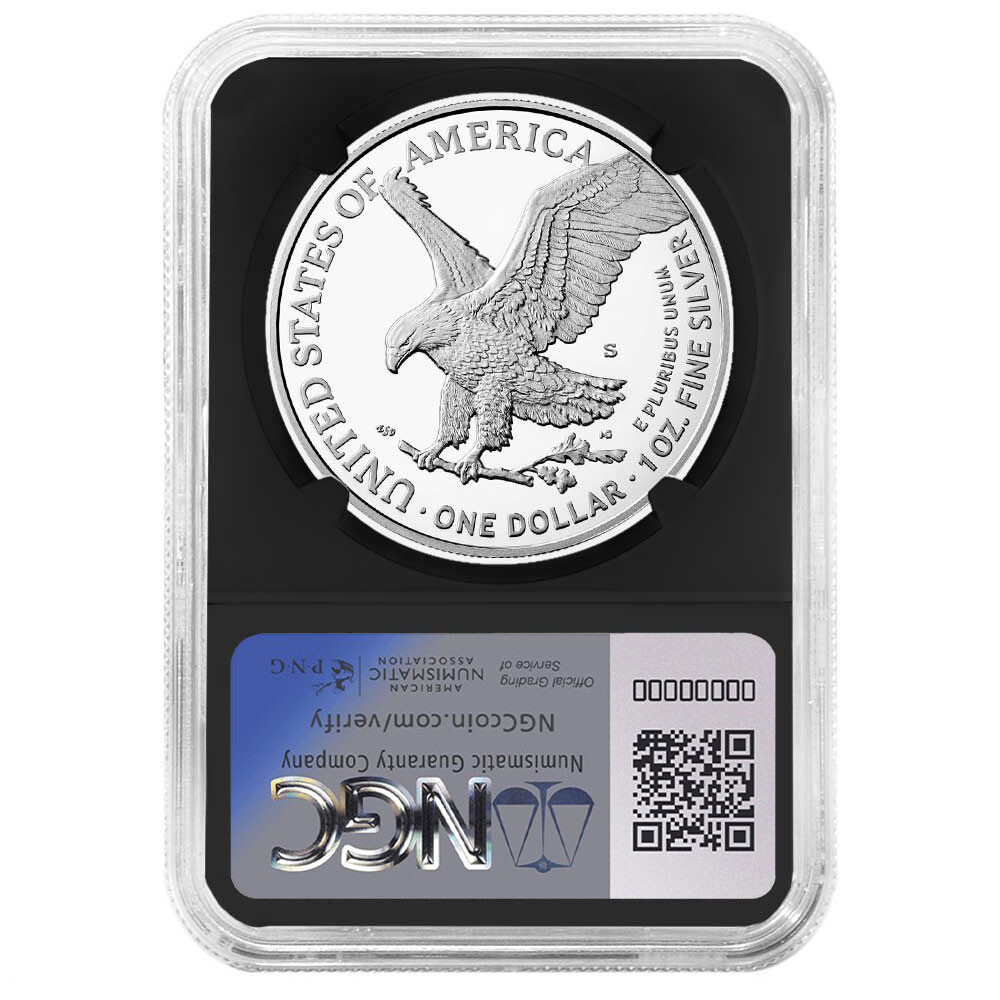 2024-S Proof $1 American Silver Eagle NGC PF69UC Brown Label Retro Core