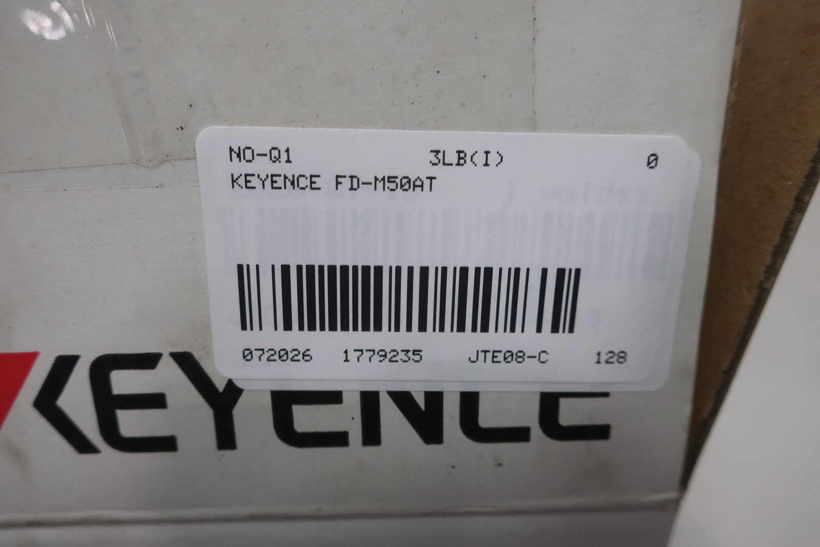Keyence FD-M50ATp Capacitance Electromagnetic Flow Sensor 24v-dc