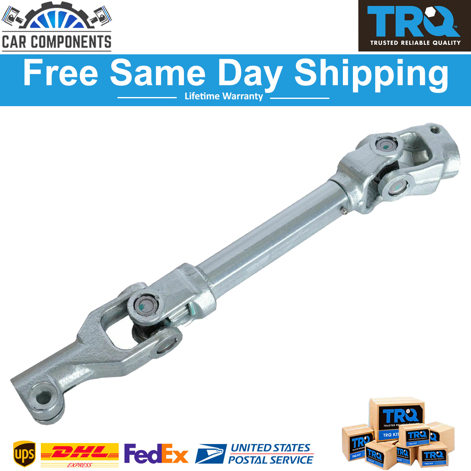 TRQ New Intermediate Steering Shaft Upper For 2006-2012 Toyota Rav4