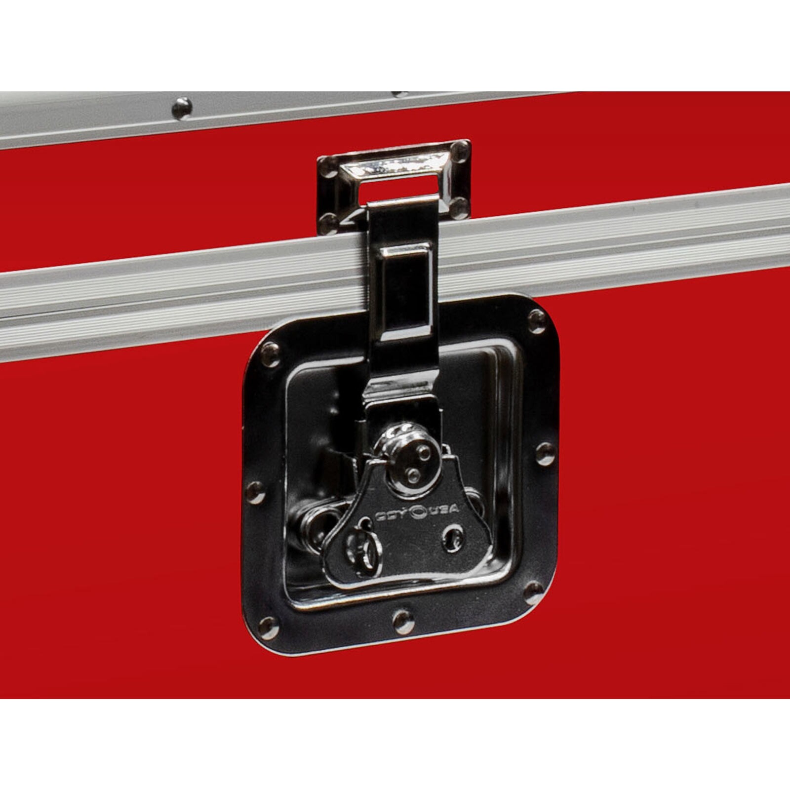 Odyssey KLP2RED Krom Series Red Stackable Record / Utility Case