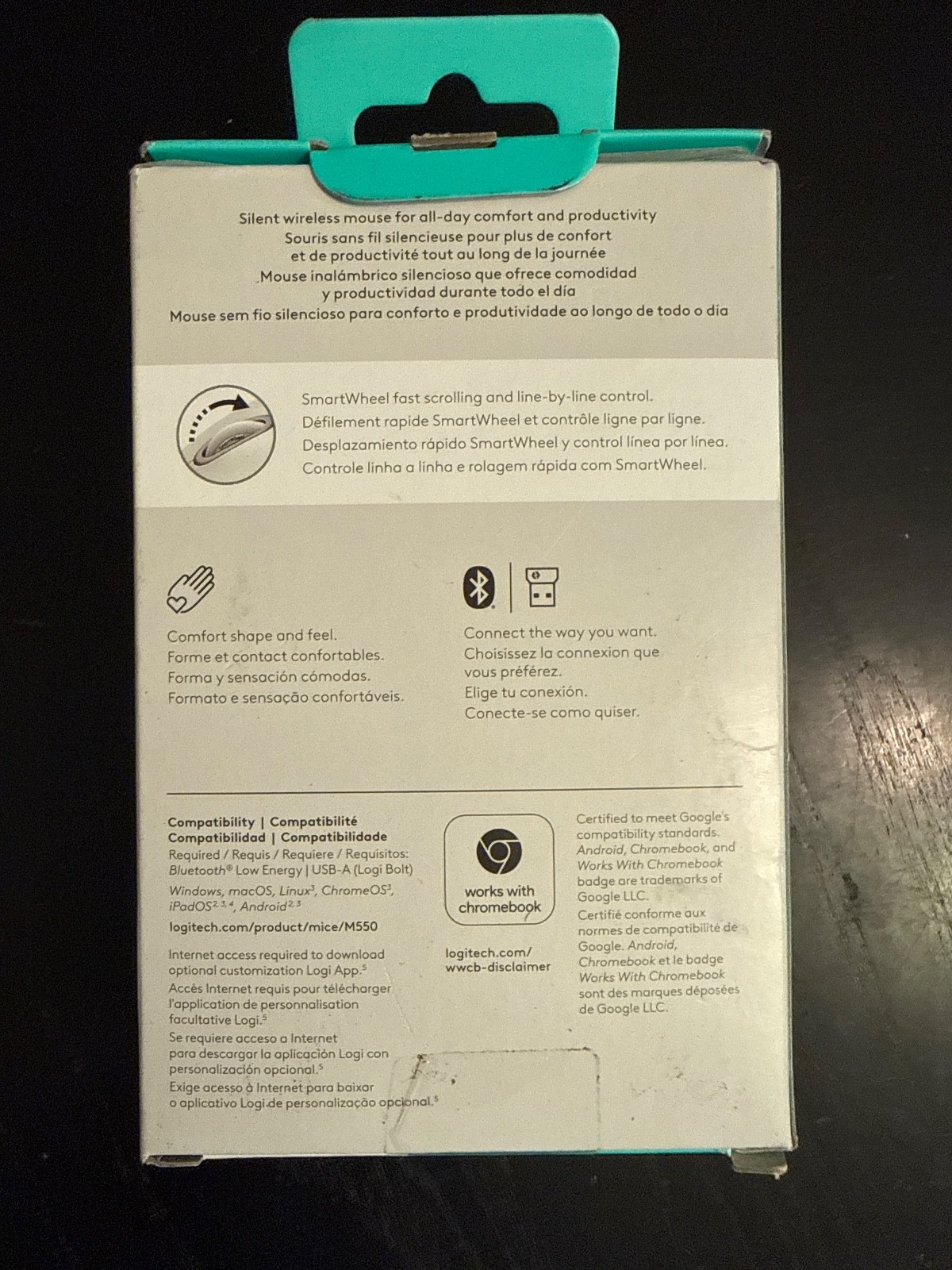 Logitech Advanced Wireless Mouse 2 Silent Touch Wireless Bluetooth