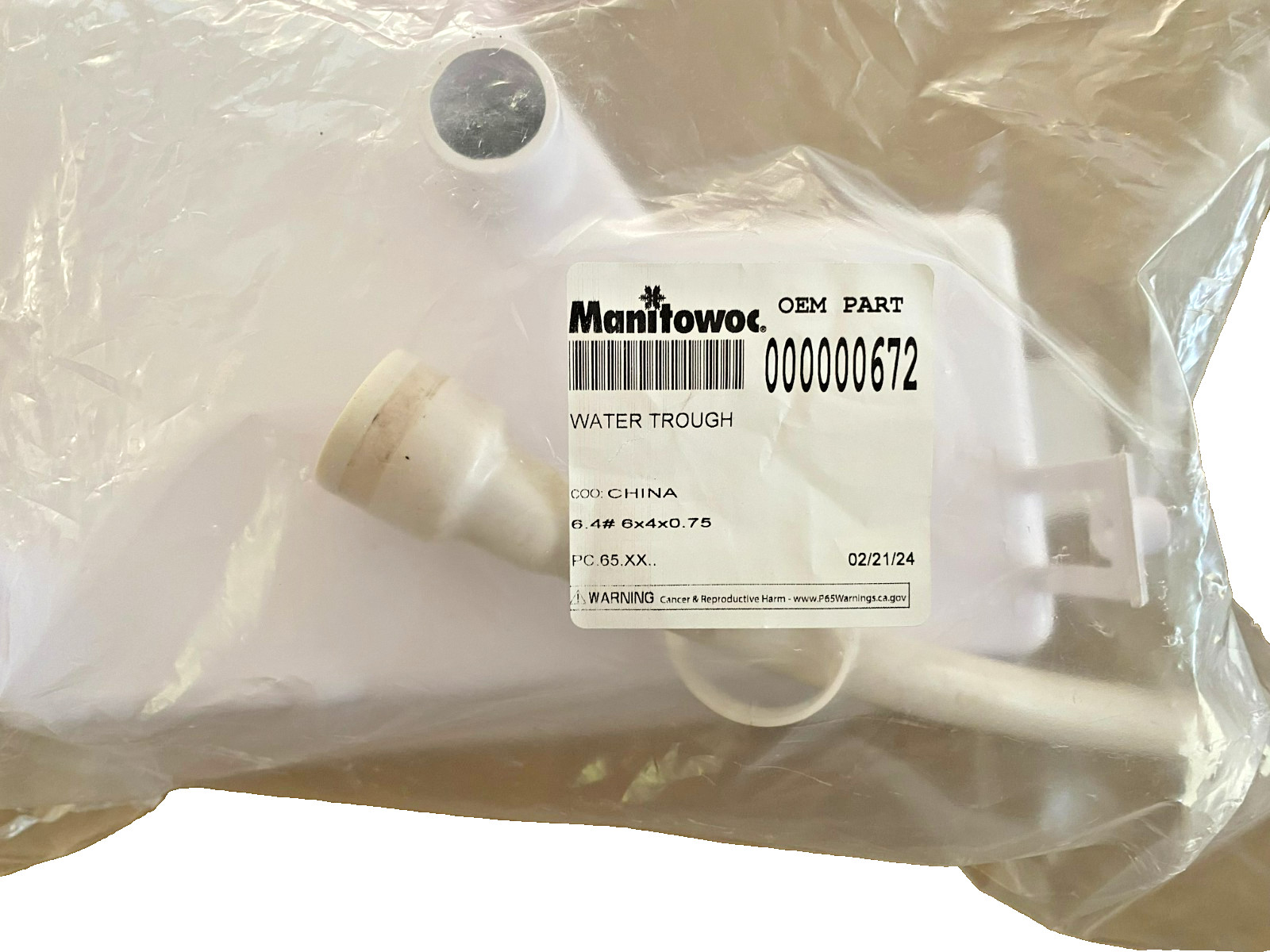 OEM SM50 Ice Machine Replacement Evaporator Water Trough