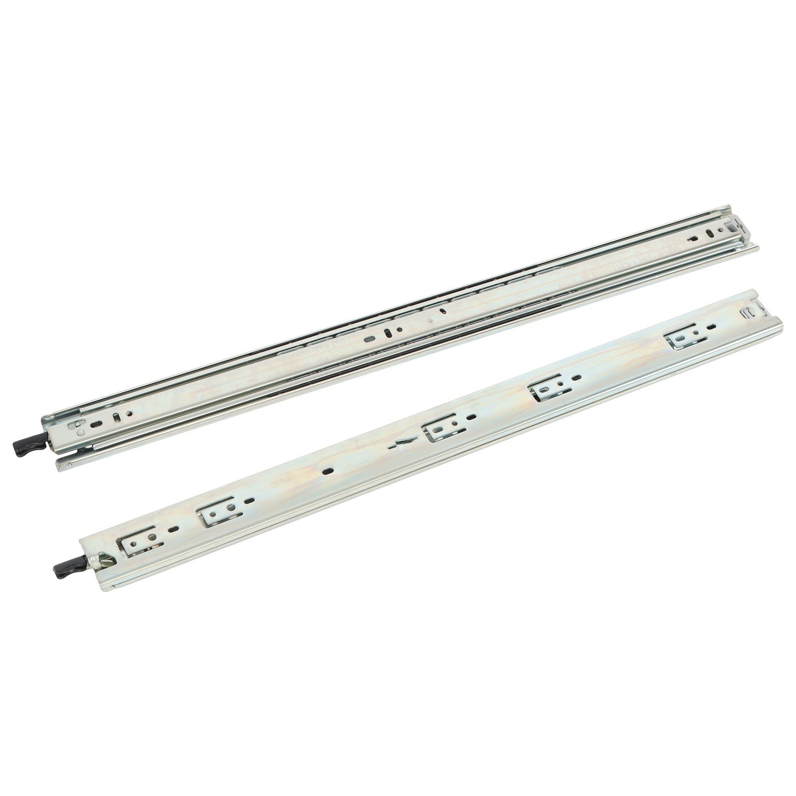 Drawer Slides with Lock Full Extension Heavy Duty 24 Inch Side Mount 150 Lbs