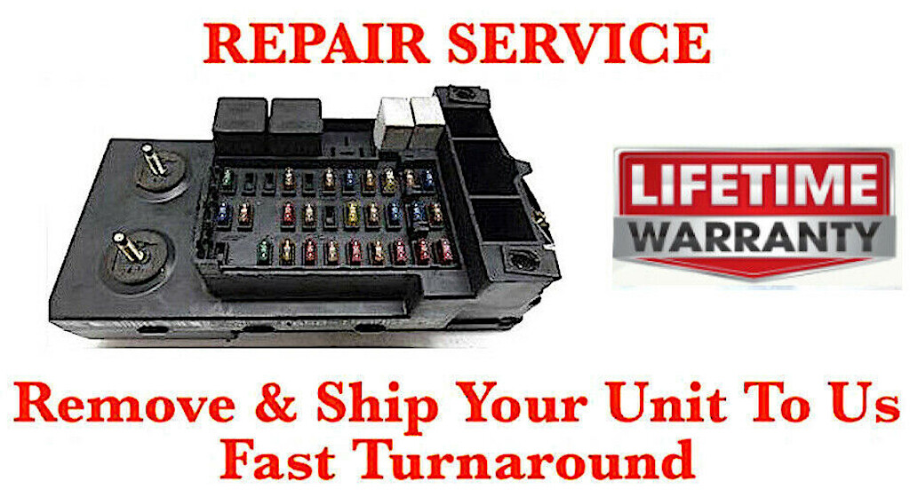 "REPAIR SERVICE" for EXCURSION & F-SERIES TRUCK 2 POST FUSE BOX UNITS