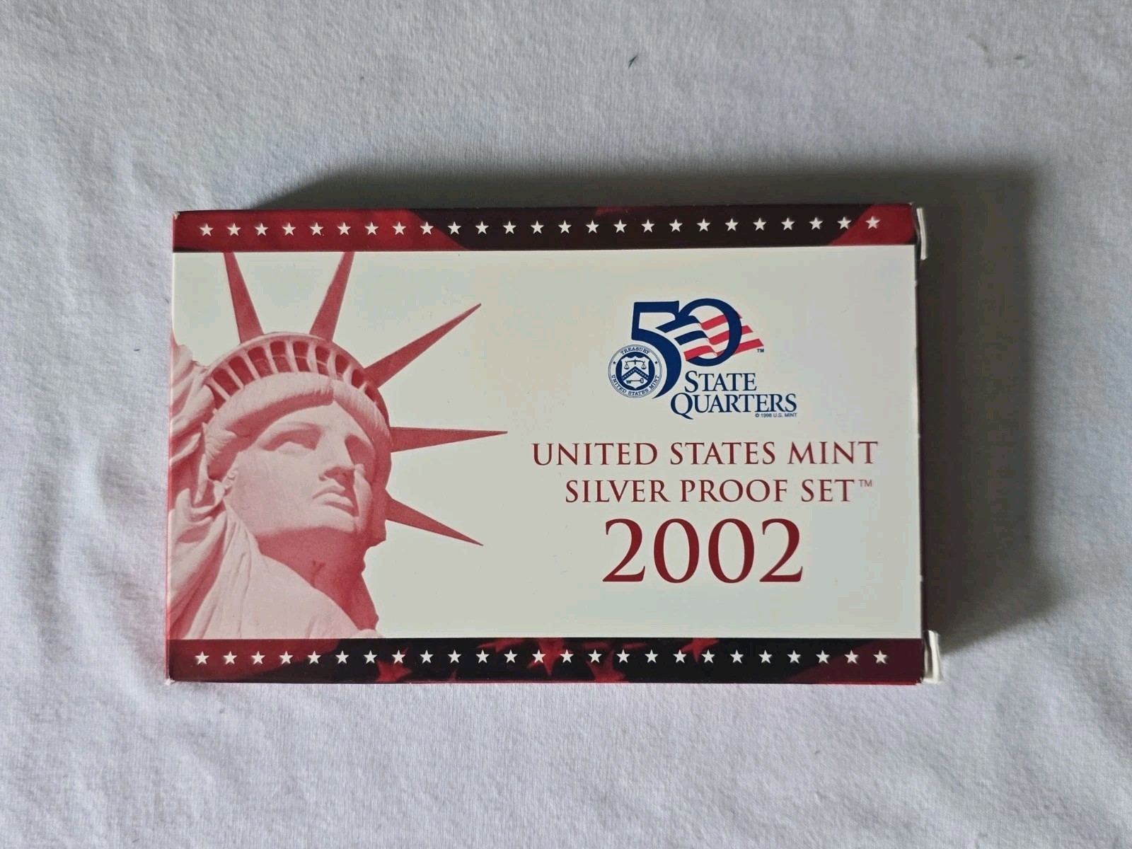 2002 SILVER PROOF SET WITH STATE QUARTERS