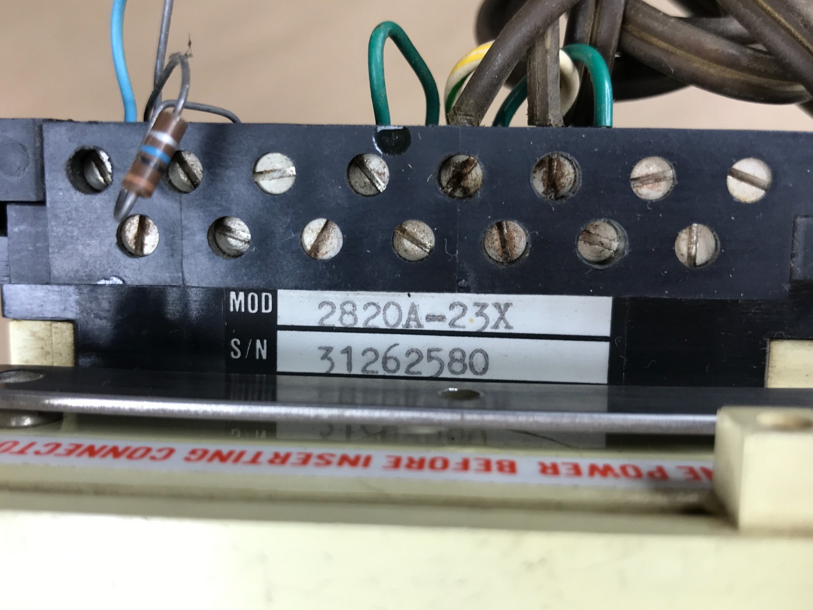 Digitec Model 2770A Panel Meter With PCD 2820A-23X, Powers On, Untested