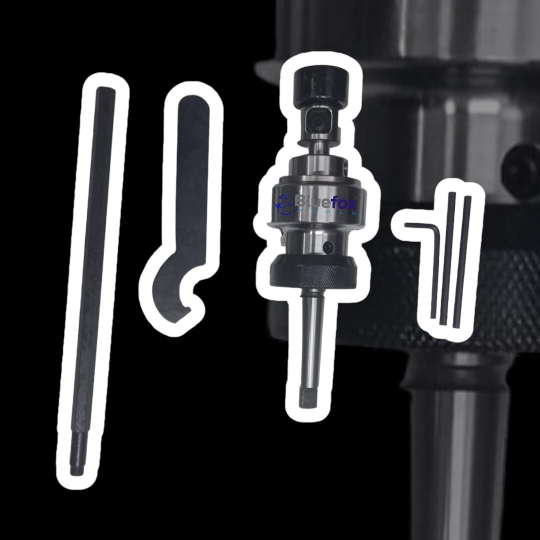 REVERSIBLE TAPPING ATTACHMENT MT2 Shank M3 - M12 For Accurate Threading