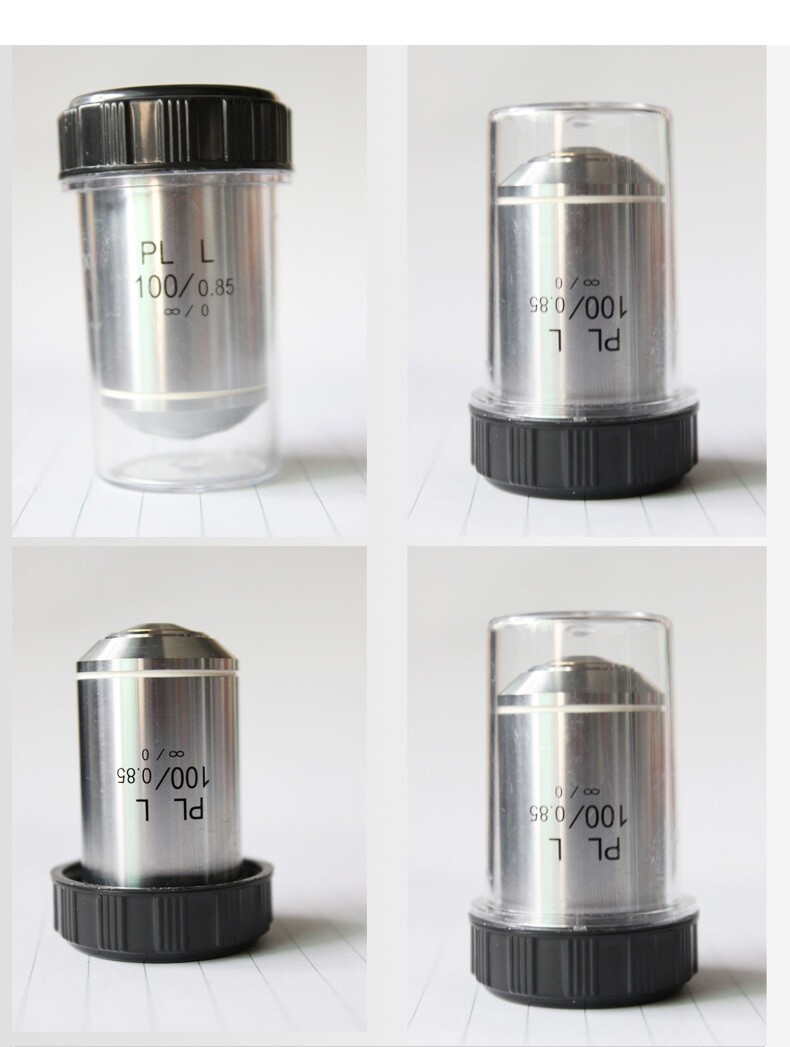 Long Working Distance Infinity Plan Achromatic Microsocpe Objective Lens PLL