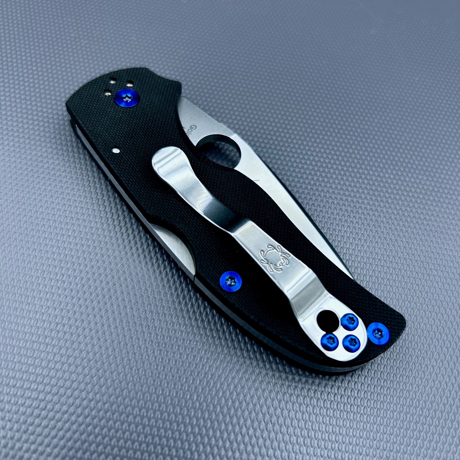 (NO KNIFE) Titanium Screw sets for Spyderco Native 5  C41GP5 - in 4 color opts.
