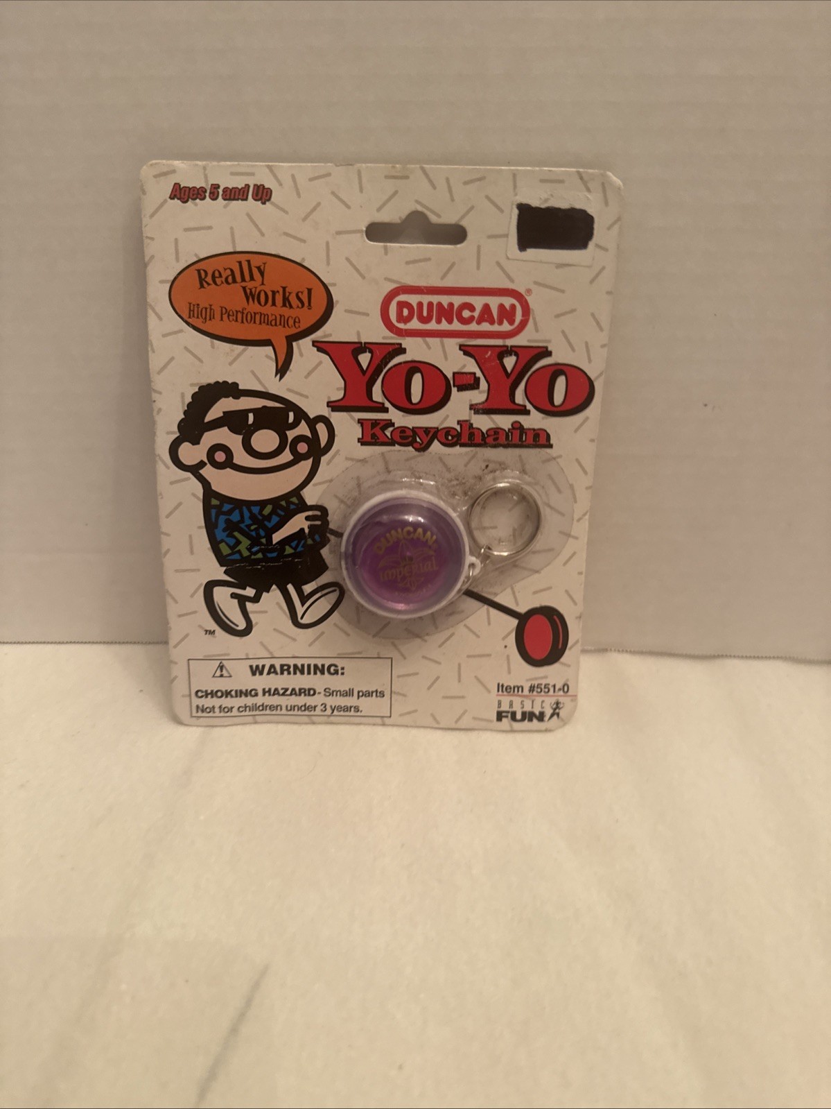 Vintage 1998 Factory Sealed Duncan Imperial Purple YO-YO Keychain Toy Mini