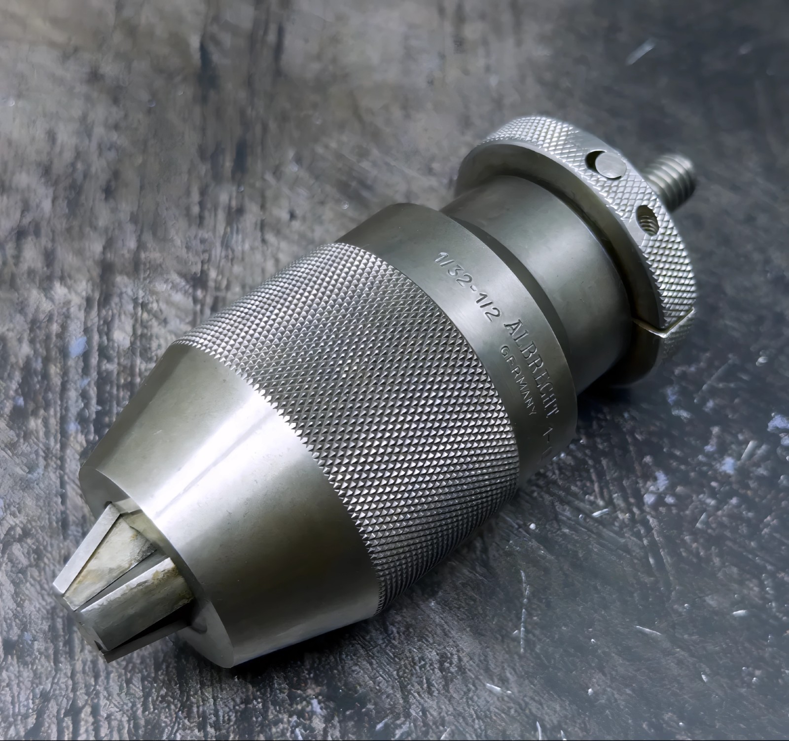 ALBRECHT KEYLESS DRILL CHUCK - 1/32" to 1/2"
