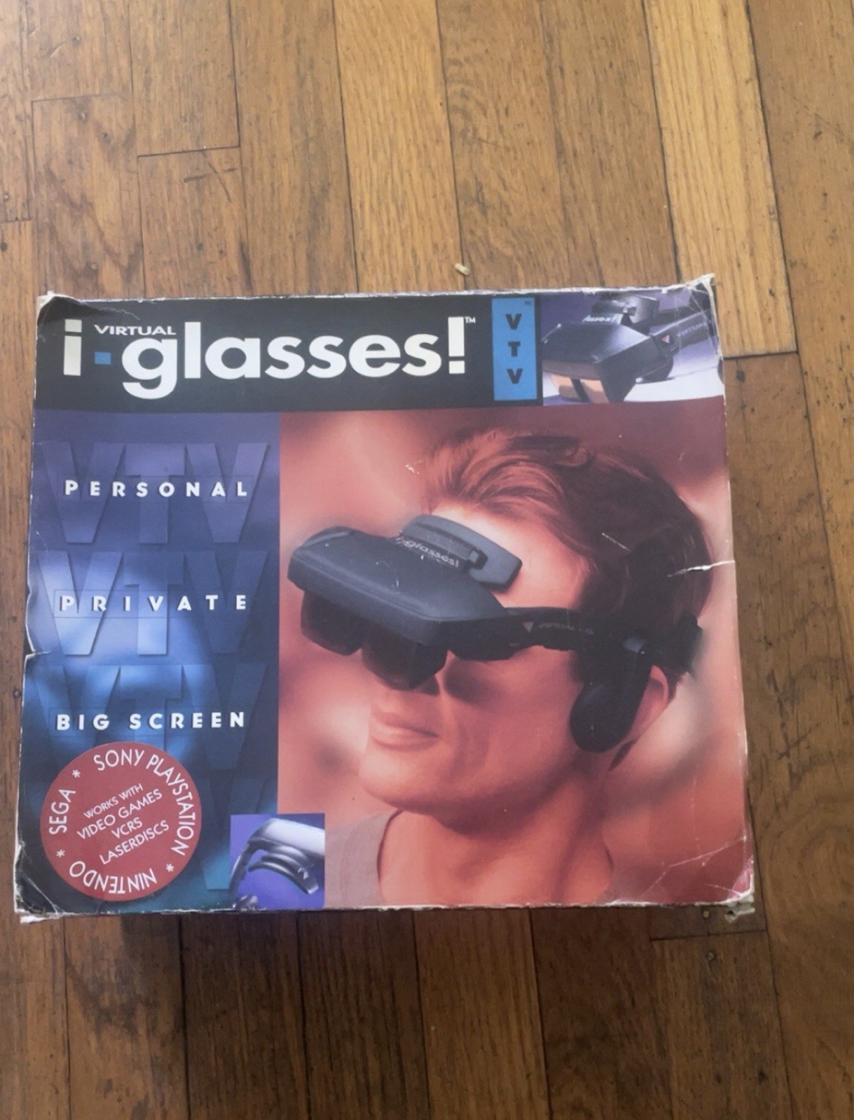 I-Glasses Virtual IO Headset 1995 with All Cables In Box and Manual