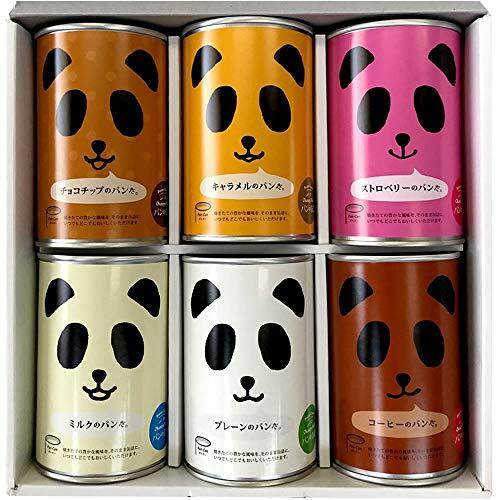I can "canned bread" "Panda" all species Variety set 6 cans