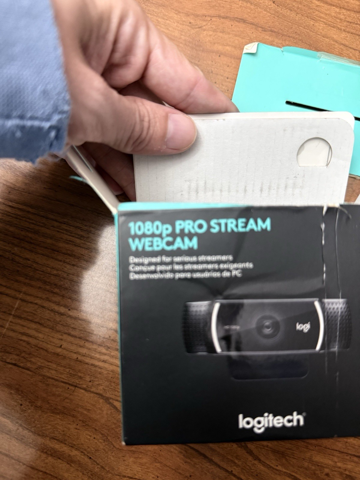 1080 Pro Stream Webcam Damaged Open Box