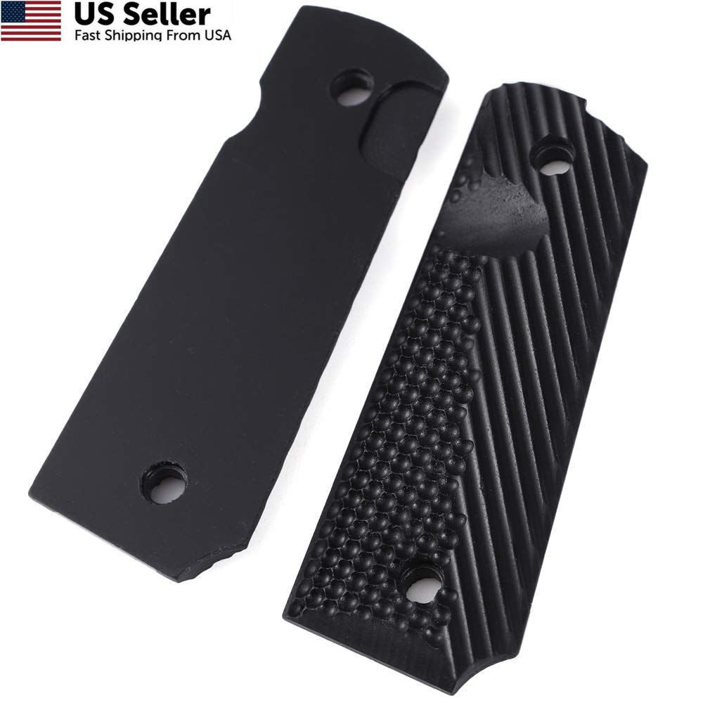 Cool Hand 1911 G10 Grips Full Size Ambi Safety OPS Texture Screws