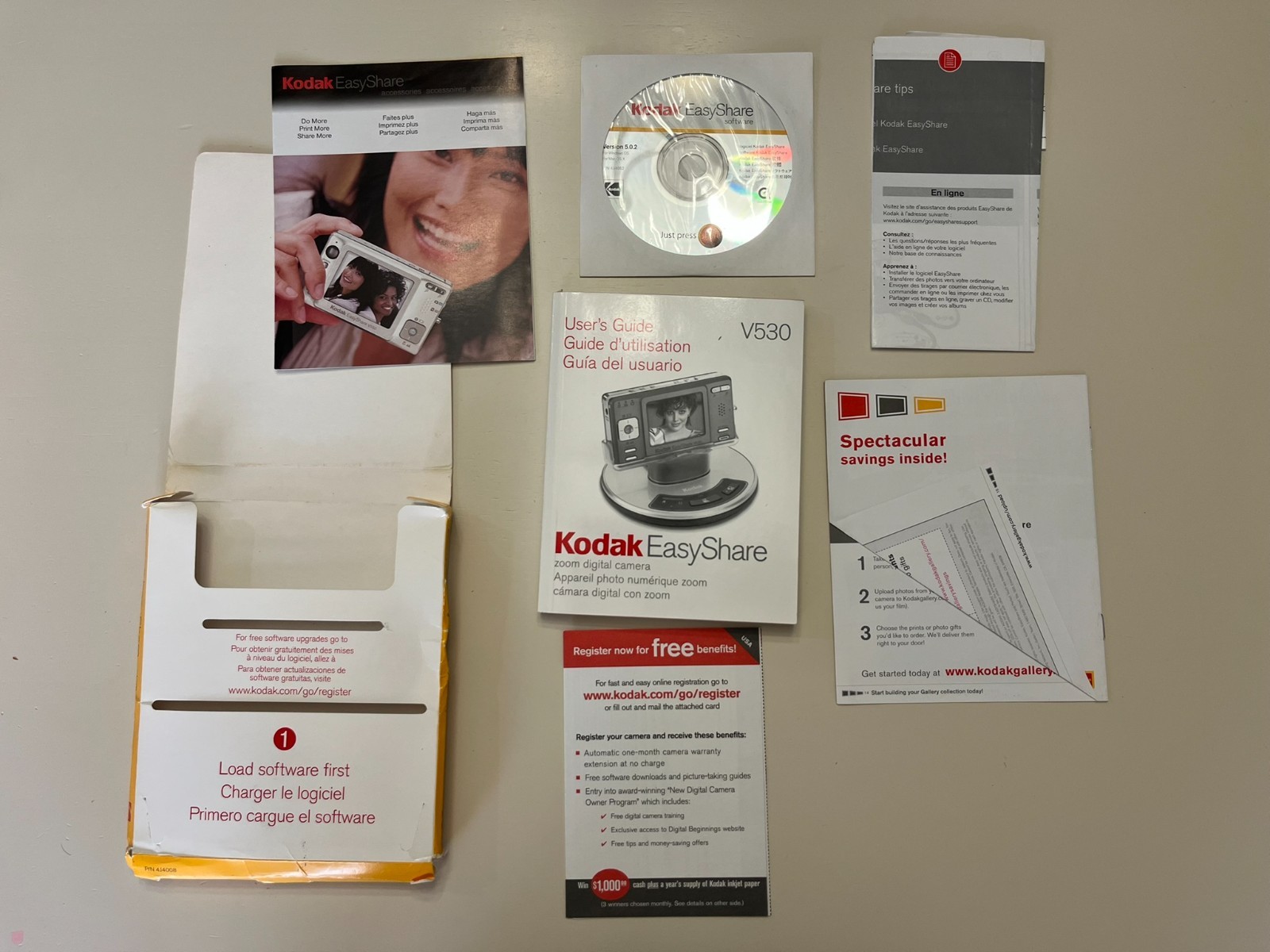 Accessories for Kodak EasyShare V530