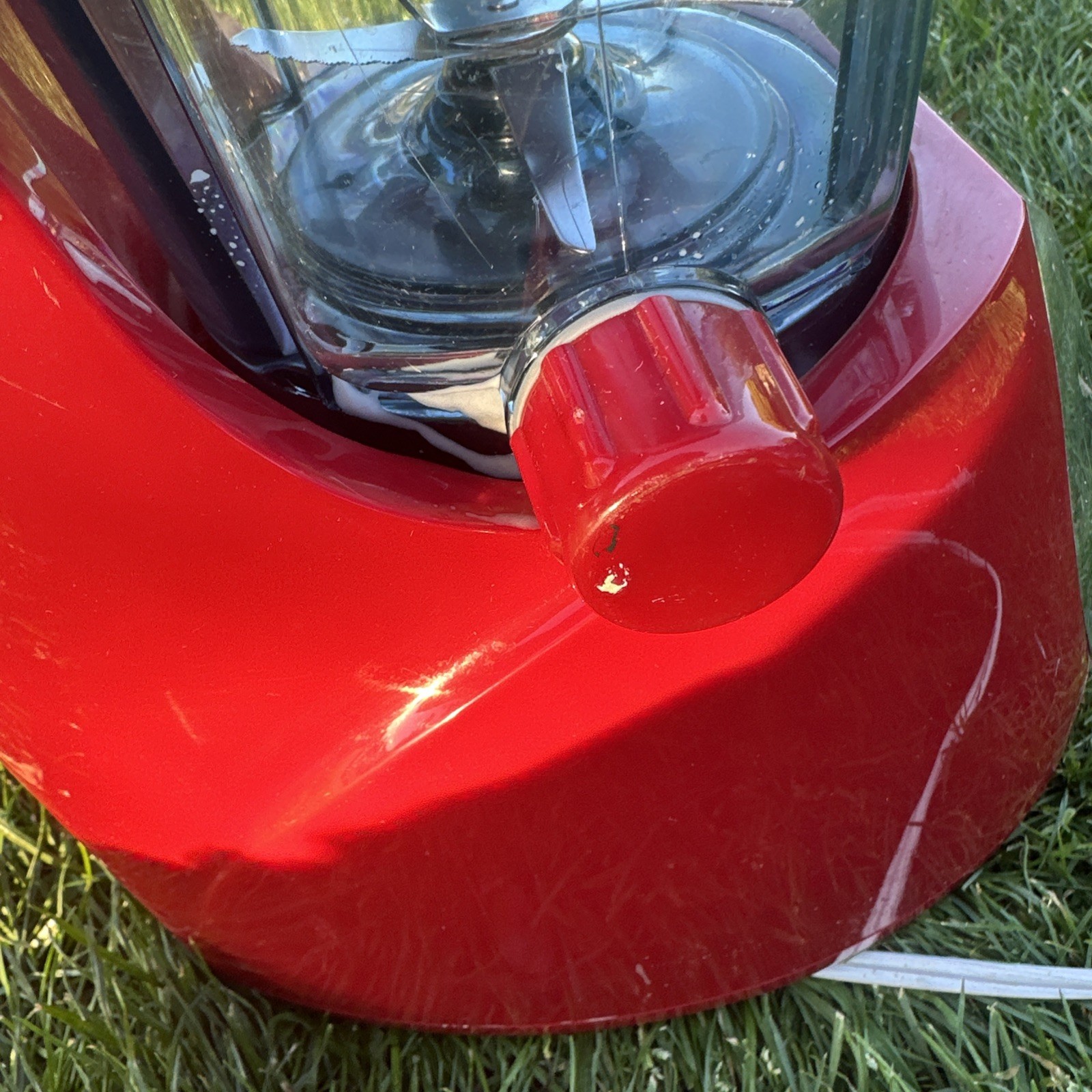 Vtg Red Torpedo Model 8337 Multi-Purpose Table Top Blender Juicer
