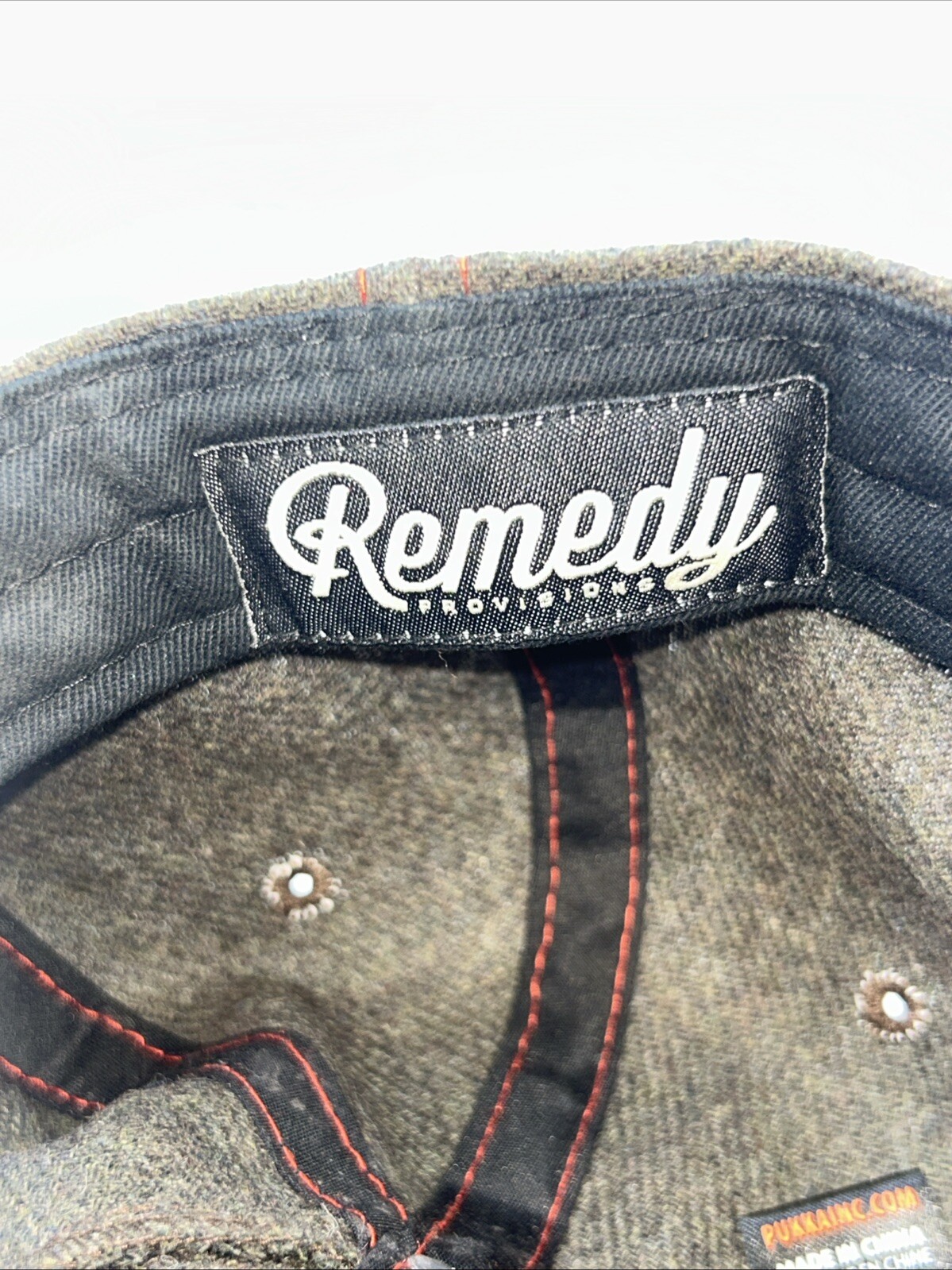 Remedy Provisions Small Mouth Bass Fishing Hat Great Pre Owned Condition