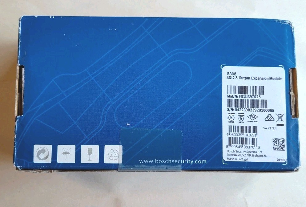 BRAND NEW Bosch B308 Octo-Output Module 8 Output Expansion - Sealed