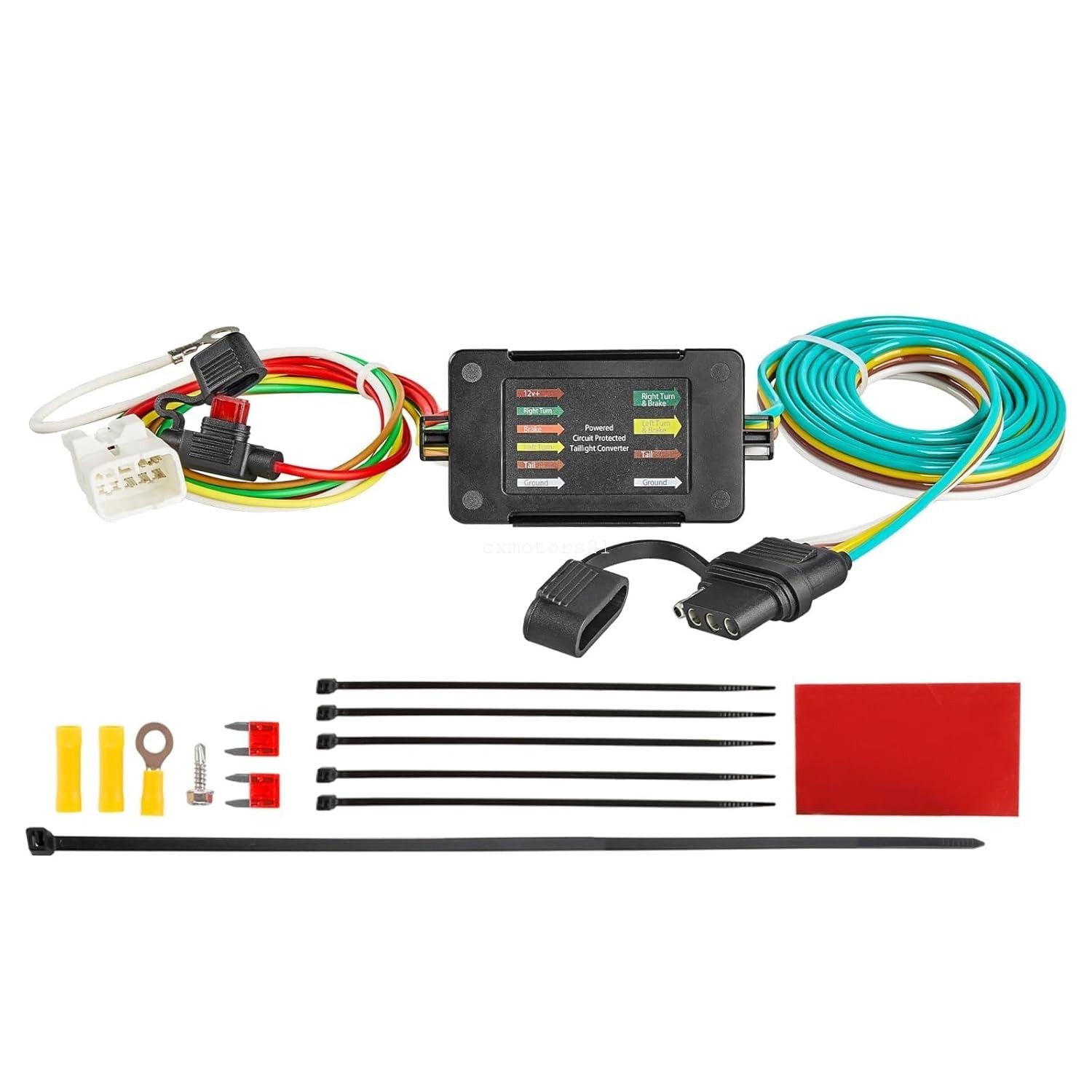 56040 Trailer Hitch Wiring Harness Connector for Subaru Outback Wagon 2013-24