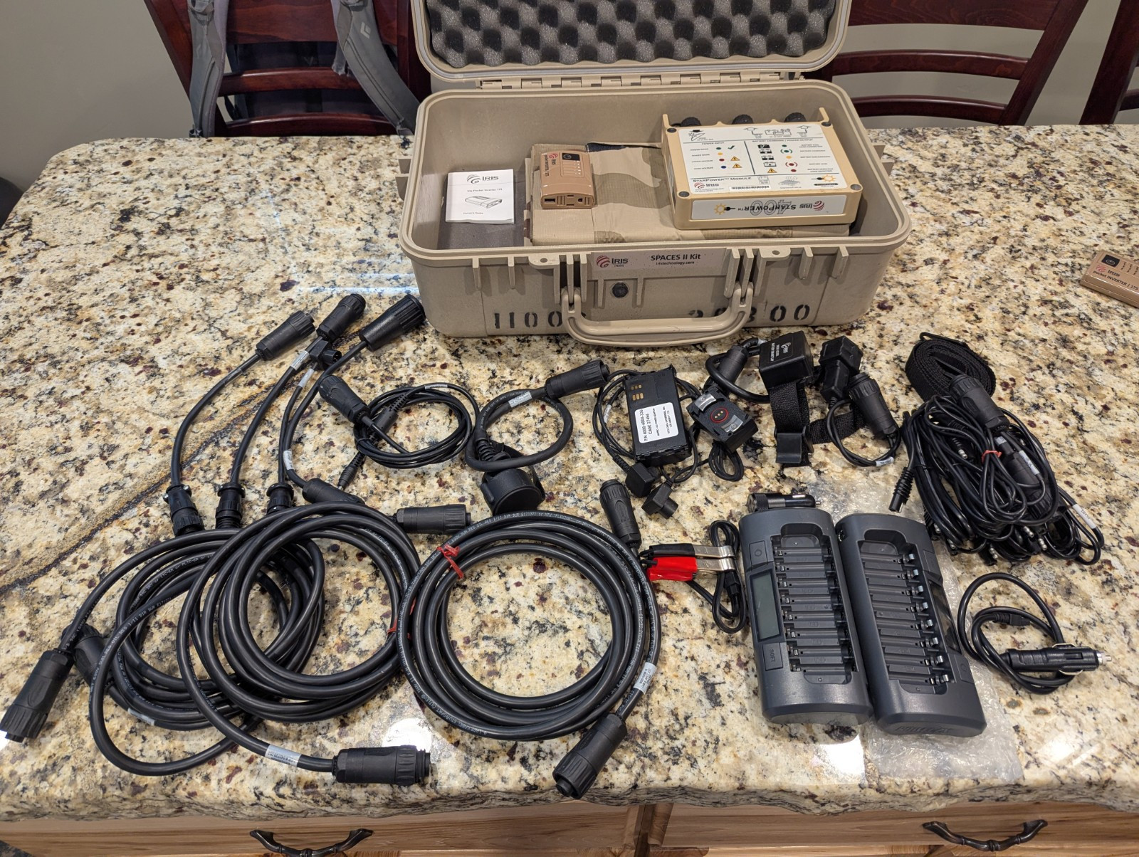 Iris Technology Portable Solar Kit Ham Amateur Radio POTA SOTA emergency Comms