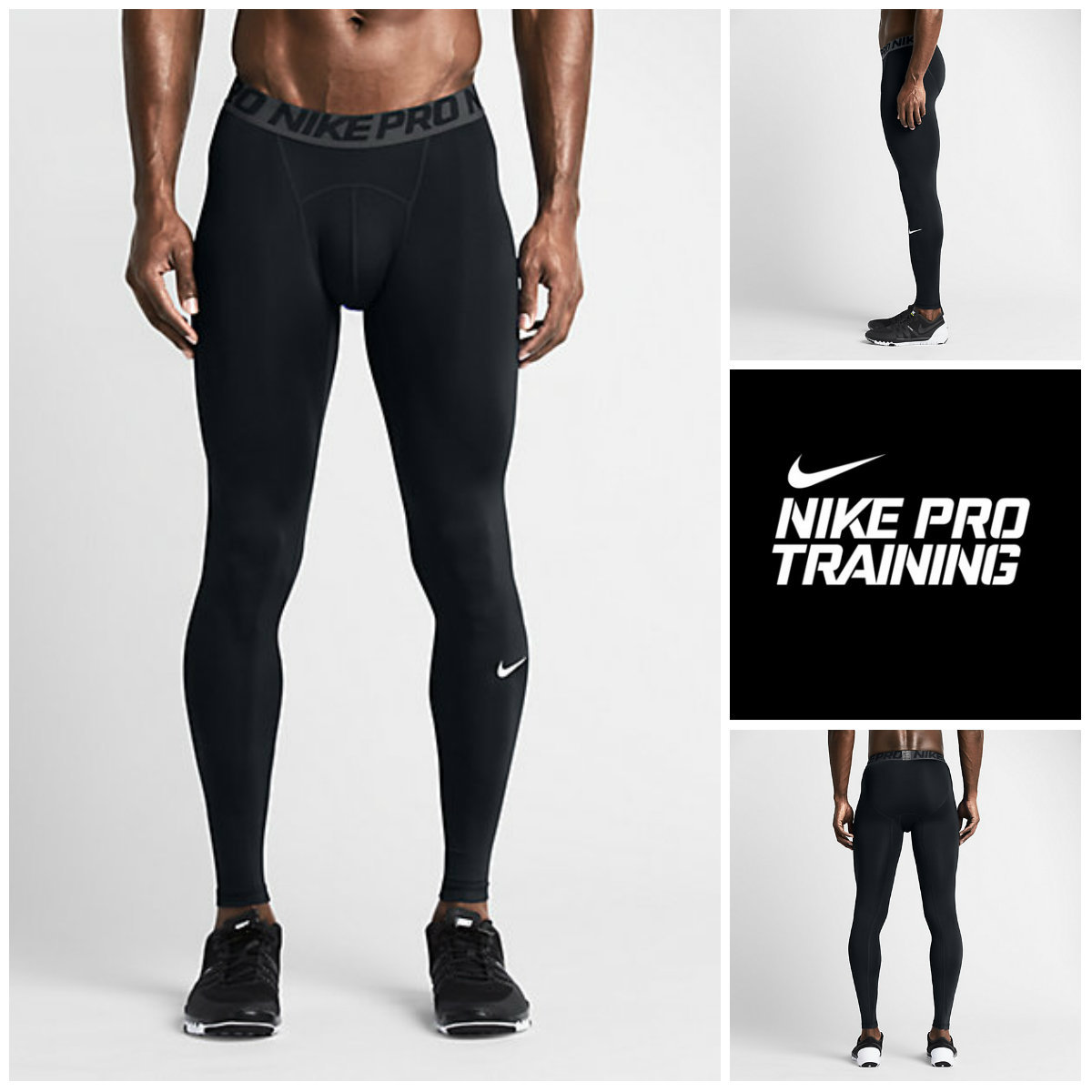 NIKE PRO Mens Compression Training Spandex Tights Base Layer HYPERCOOL/HYPERWARM