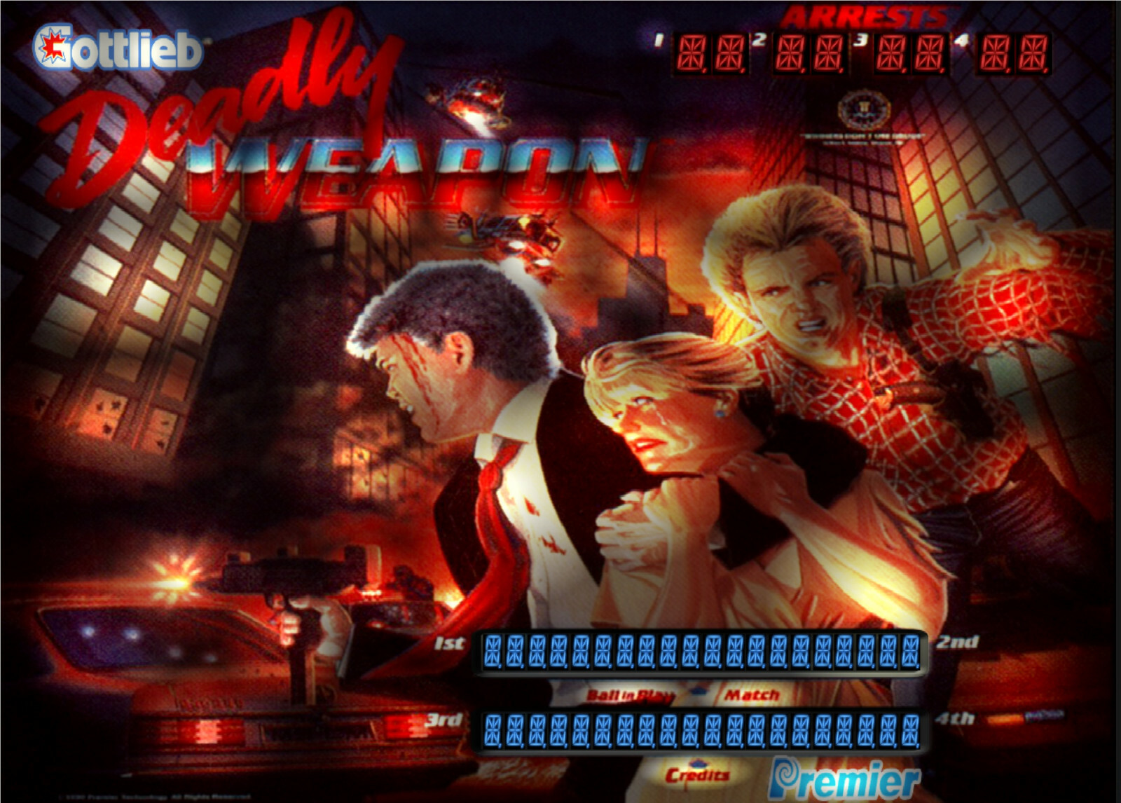 DEADLY WEAPON Complete LED Lighting Kit custom SUPER BRIGHT PINBALL LED KIT