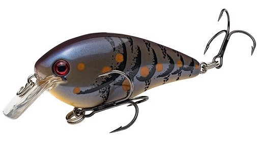 Strike King KVD 2.5 Square Bill Silent Crankbait- Blue Craw