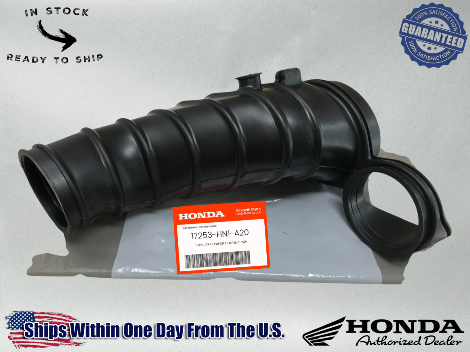 Honda Genuine OEM 99-15 400EX AIR BOX SNORKEL INTAKE TRX 400X 17253-HN1-A20