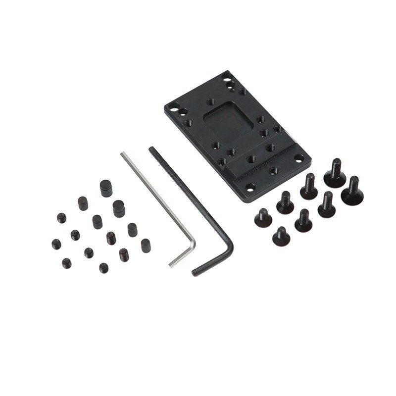 For Glock Universal Sight Mount Plate RMR Vortex Burris Red Dot Sight Pistol