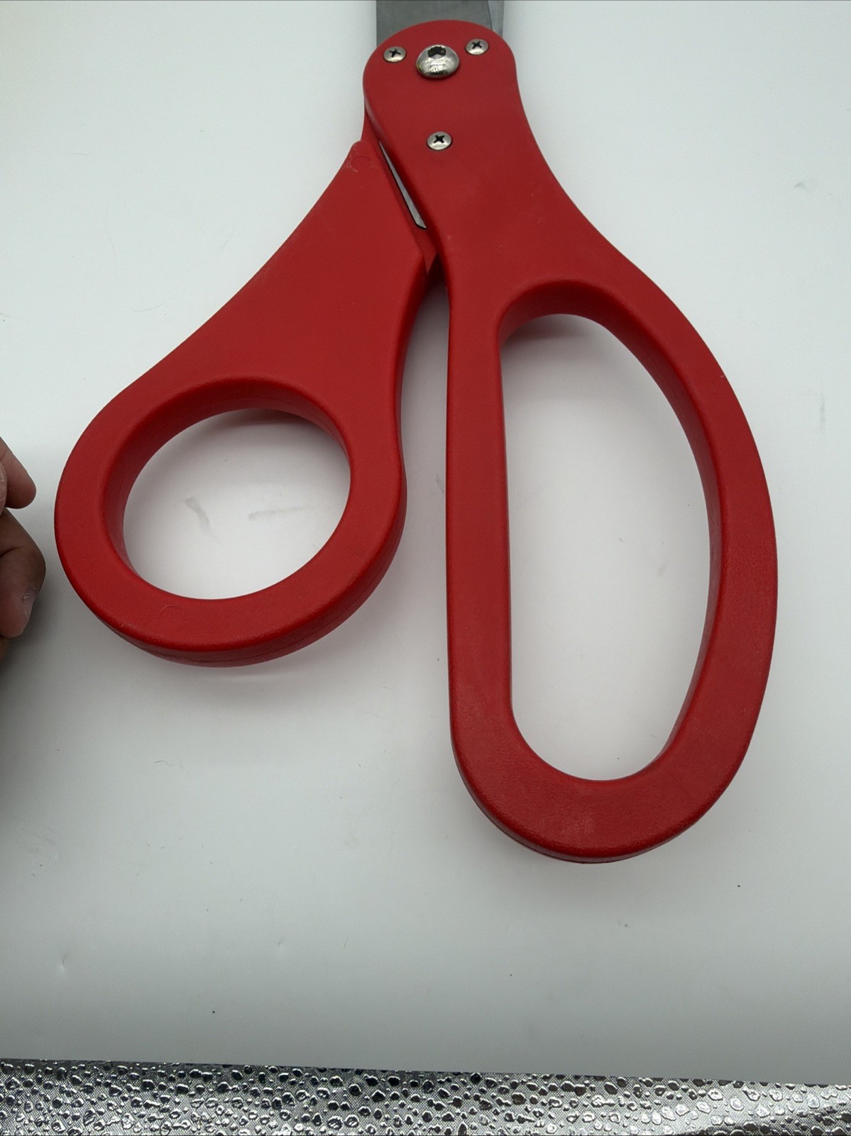 25" Red Scissors for Grand Opening, Ribbon Cutting Ceremony