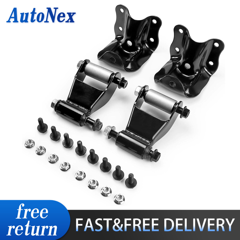 722-001 722-010 Rear Leaf Spring Hanger Bracket and Shackle Kit for Ford Ranger