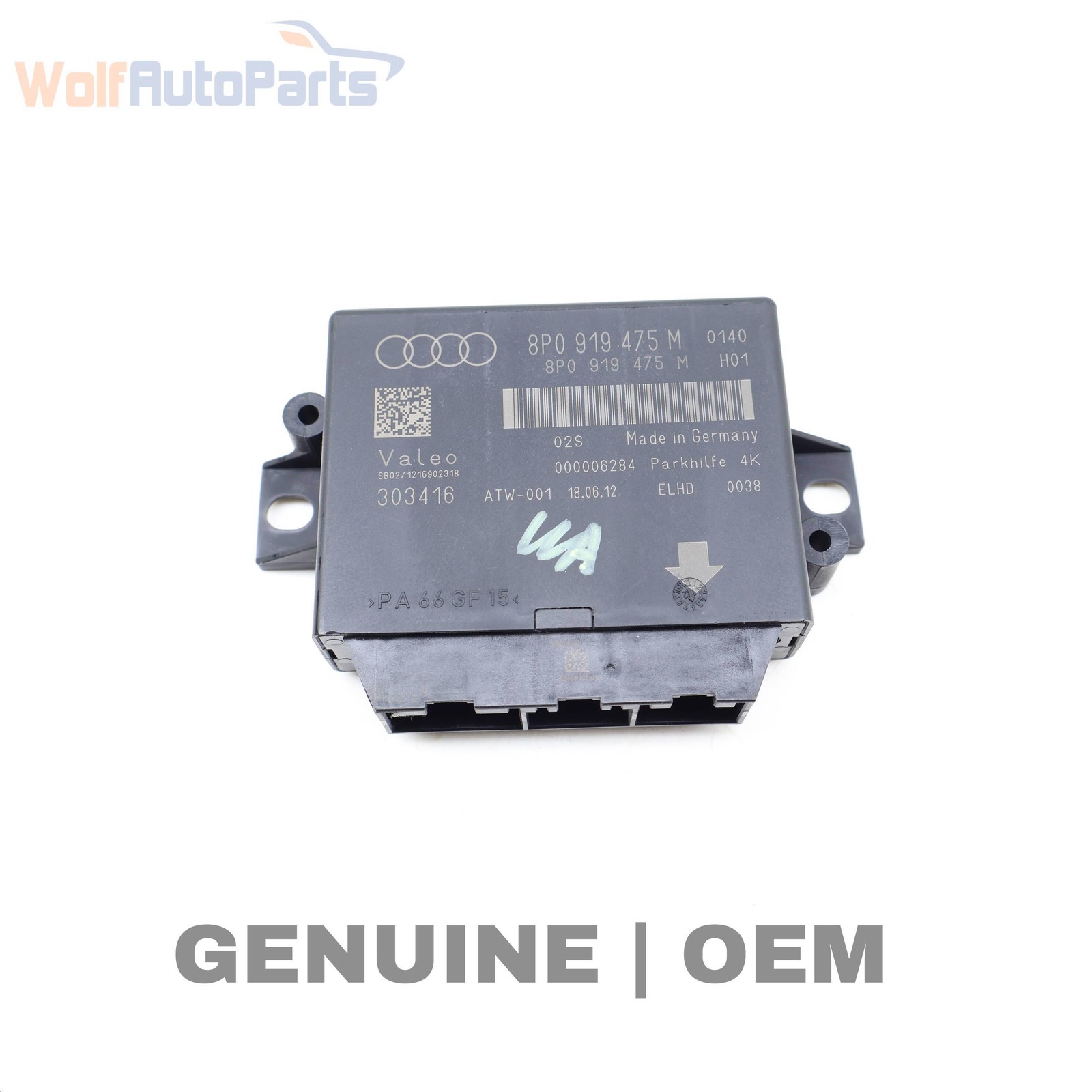 2011-2015 AUDI TT - PARK Assist Control Module 8P0919475M